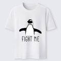 Fighting Penguins Vintage Ukiyo-e T-Shirt