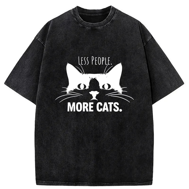 Funny Cat T-Shirt for Summer