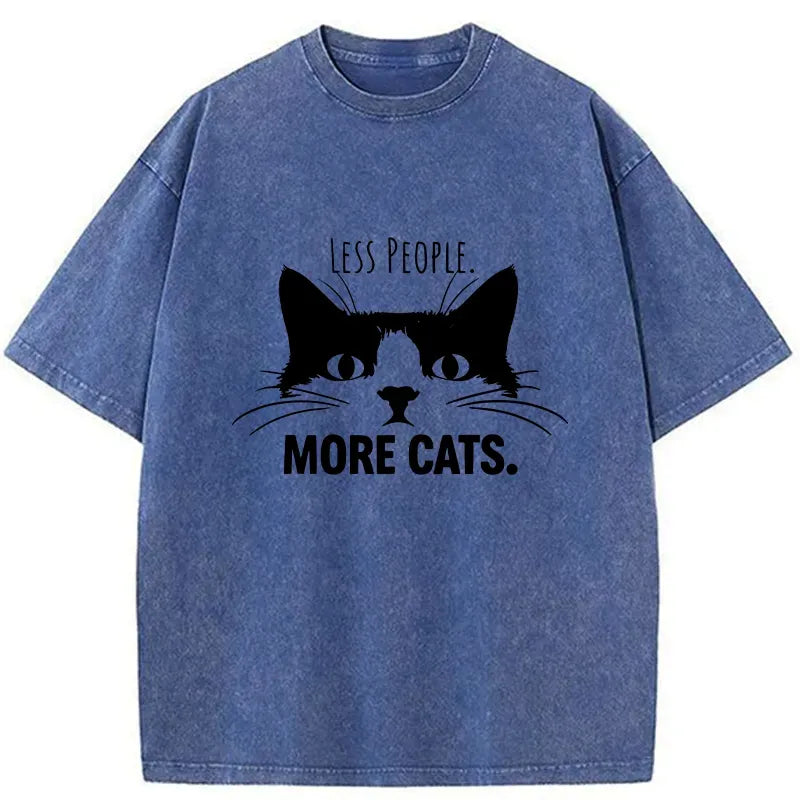Funny Cat T-Shirt for Summer