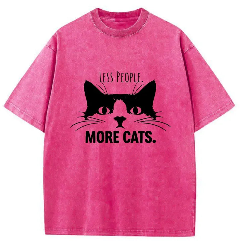 Funny Cat T-Shirt for Summer