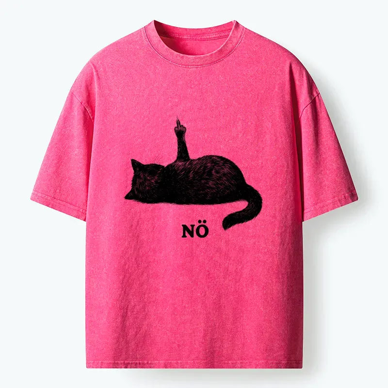 Comfortable Cotton Cat T-Shirt for Gift Idea