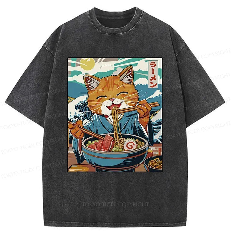 Washed Unisex T-Shirt for Vacation