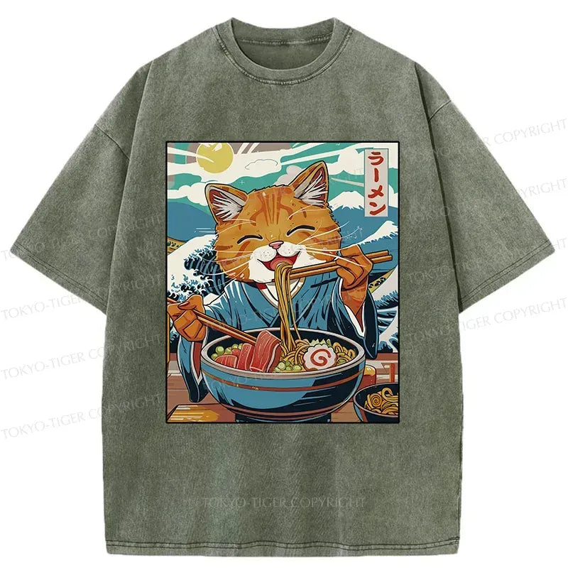 Washed Unisex T-Shirt for Vacation