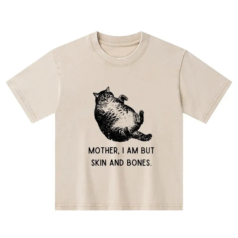 Washed Vintage Kyoto Lion T-Shirt for Kids