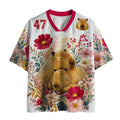 Kyoto-Lion Capybaras That Depend On Each Other Mesh Jersey