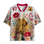 Kyoto-Lion Capybaras That Depend On Each Other Mesh Jersey