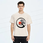 Kyoto-Lion Vintage Bonsai Tree Washed T-Shirt