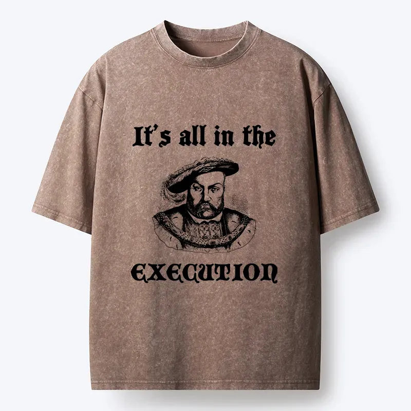 Kyoto-Lion It¡¯s All In The Execution Washed T-Shirt