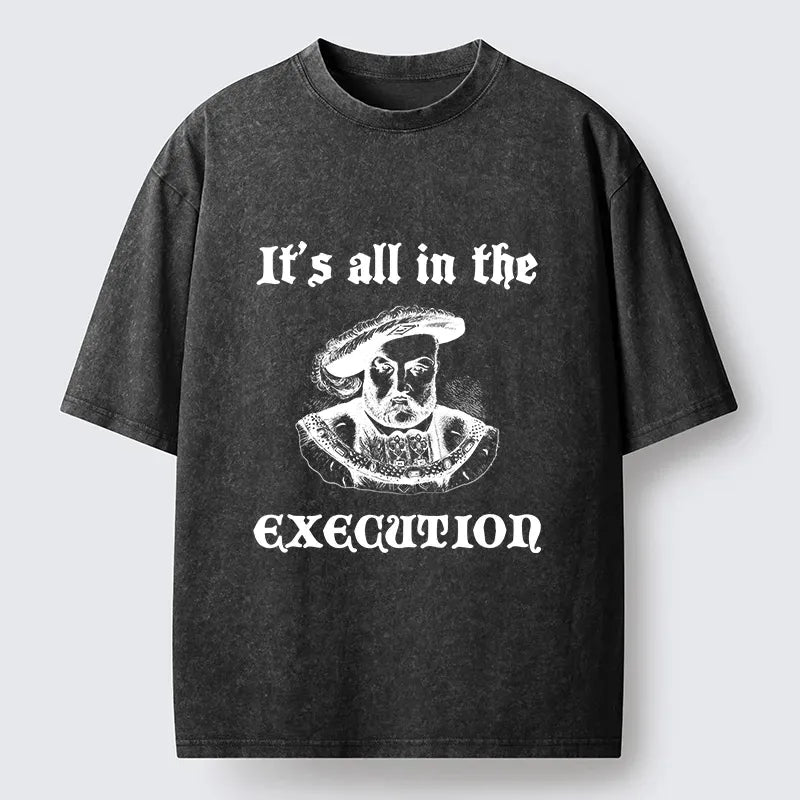 Kyoto-Lion It¡¯s All In The Execution Washed T-Shirt