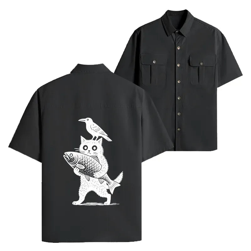 Kyoto Vintage Shirt for Summer Vacation