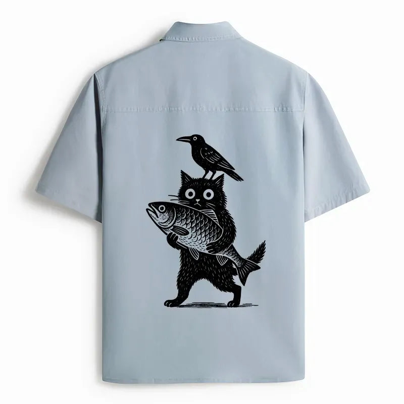 Funny Black Animal Shirt Trendy Style