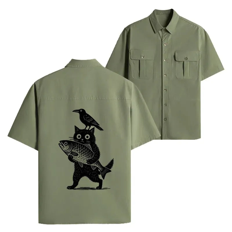 Funny Black Animal Shirt Trendy Style