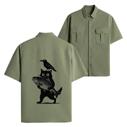 Funny Black Animal Shirt Trendy Style