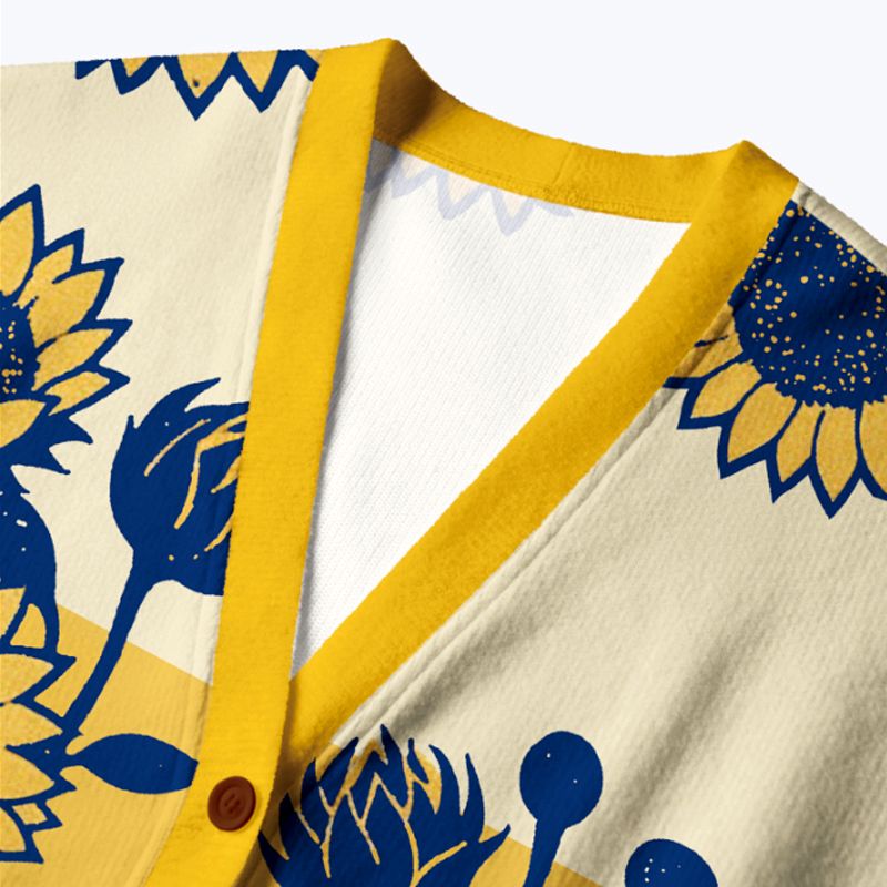 Japanese Vintage Cardigan Sweater for Daily Wear