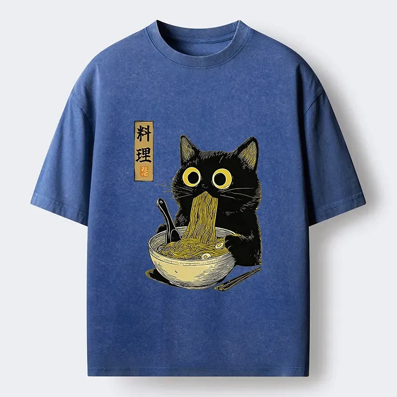 Kyoto-Lion Washed T-Shirt Best Seller