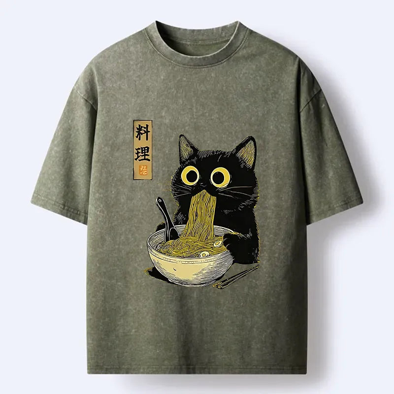 Kyoto-Lion Washed T-Shirt Best Seller