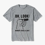 Kyoto-Lion Frog of Indifference Cotton Blend T-Shirt