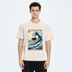 Kyoto-Lion Cat T-Shirt for Vacation