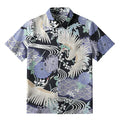 Unisex Kyoto Lion Cranes Blooms Shirt