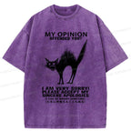 No Offense Cat Tee for Gift