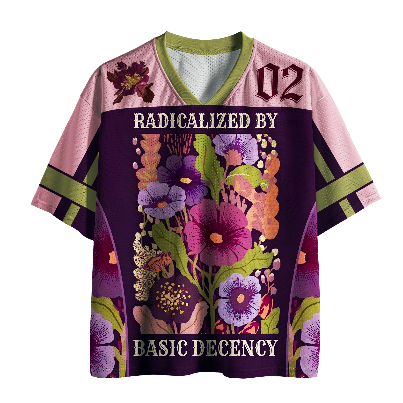 Kyoto-Lion Compassionate Radical No.02 Mesh Jersey