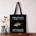 Kyoto-Lion World's Stinkiest Rat Tote Bag
