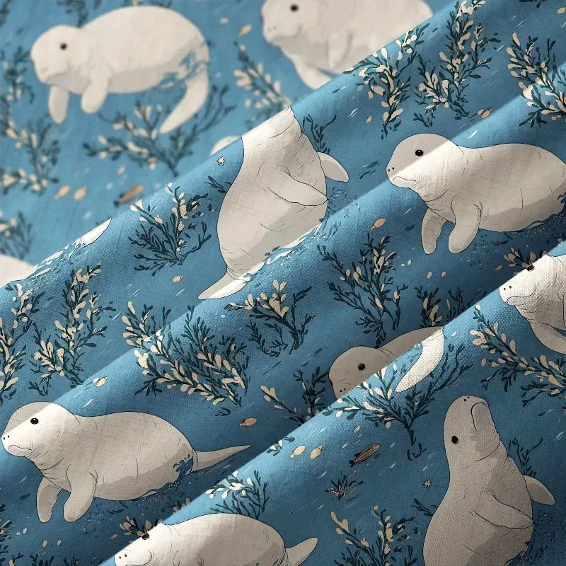 Kyoto-Lion Seal Pup Frolics Button-up Shirt