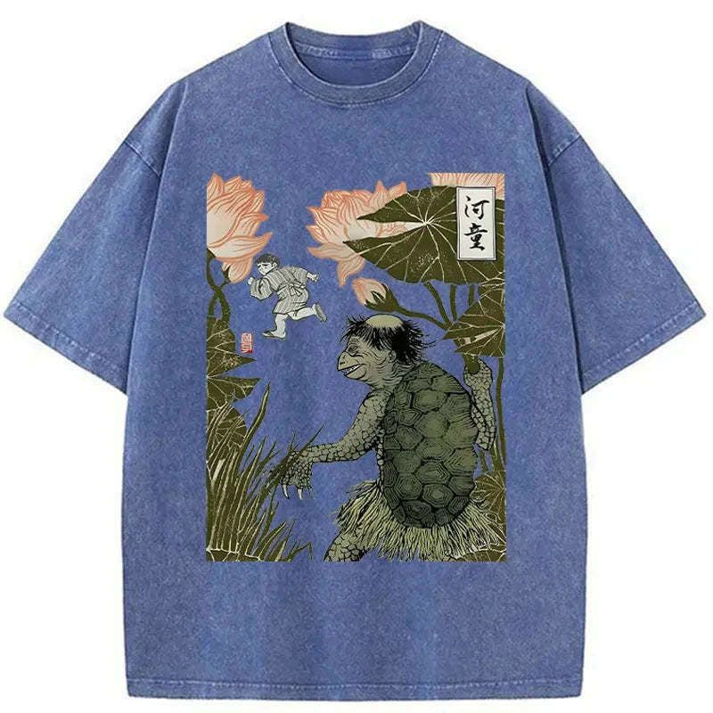vintage japanese kappa t-shirt for men