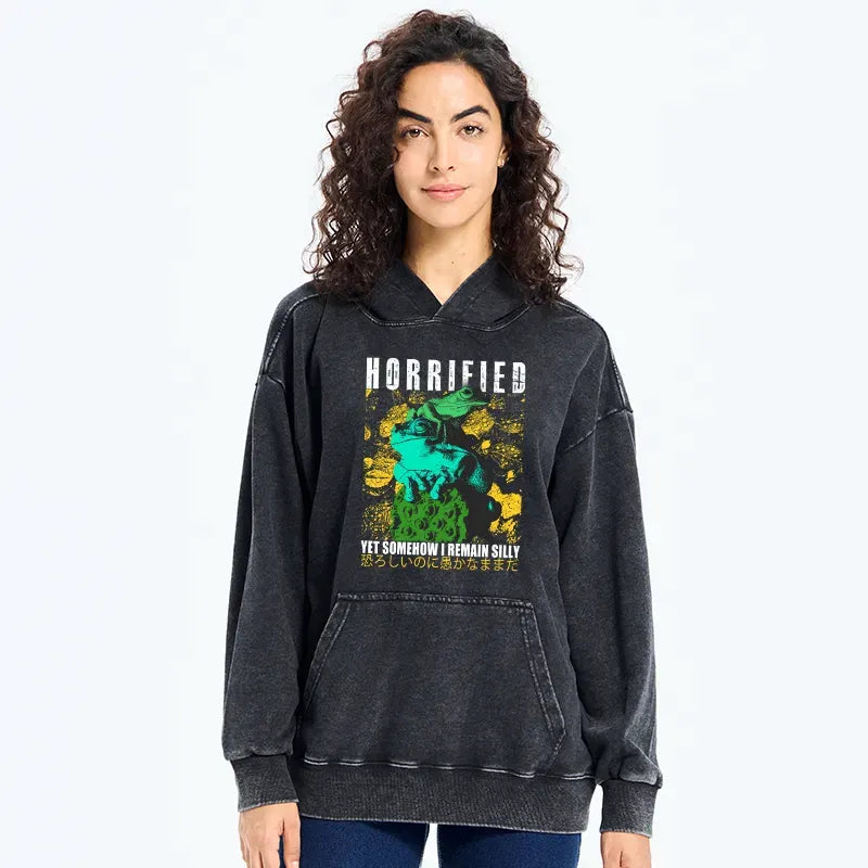 funny washed hoodie for daily wear
