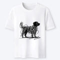Funny Dog Art T-Shirt for Gift Idea