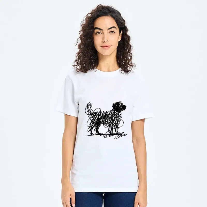 Kyoto-Lion Unisex Cotton T-Shirt for Daily Wear