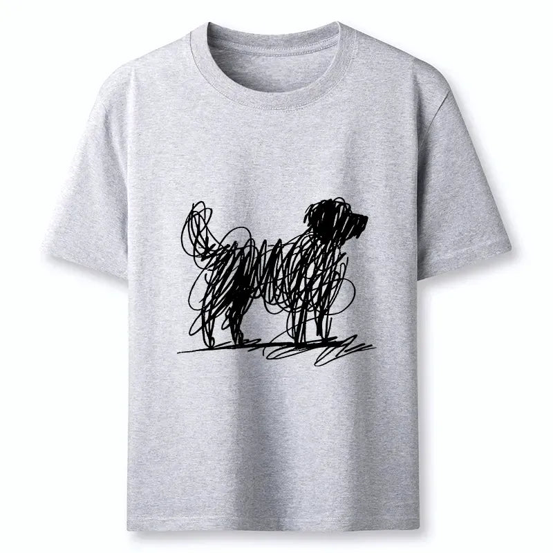 Kyoto-Lion Unisex Cotton T-Shirt for Daily Wear