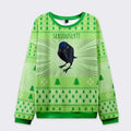 Kyoto-Lion Raven's Question Christmas Ugly Sweatshirt