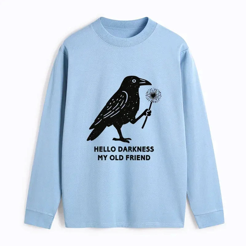 Kyoto-Lion My Old Friend The Crow Classic Long Sleeve T-Shirt