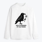 Japanese Crow Long Sleeve T-Shirt Trendy