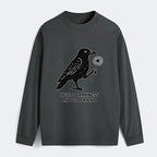 Kyoto-Lion My Old Friend The Crow Classic Long Sleeve T-Shirt
