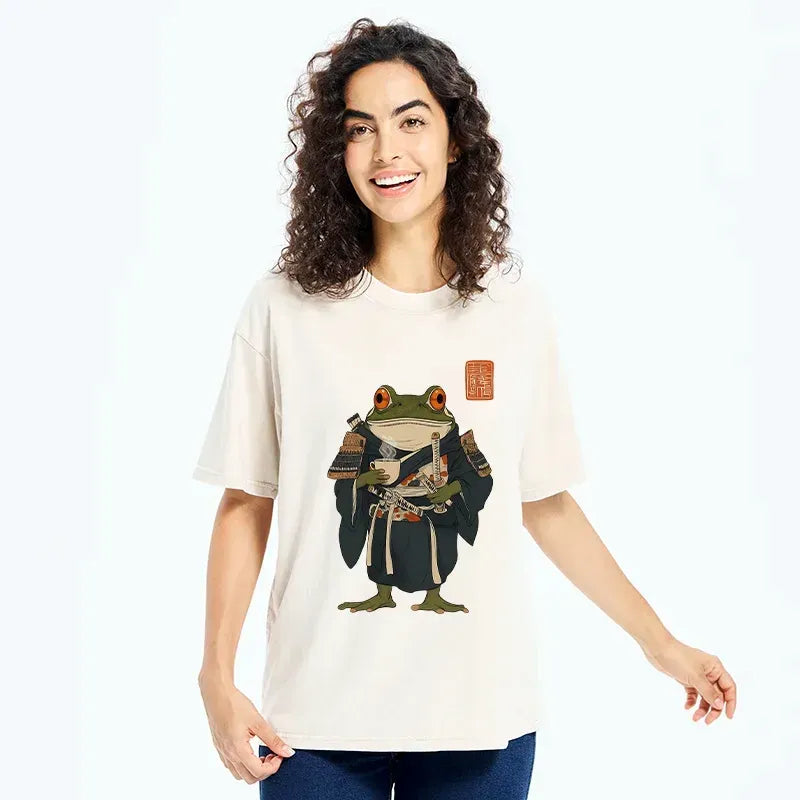 Kyoto Lion Retro Tee for Daily Wear