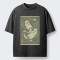washed unisex cotton t-shirt for daily wear