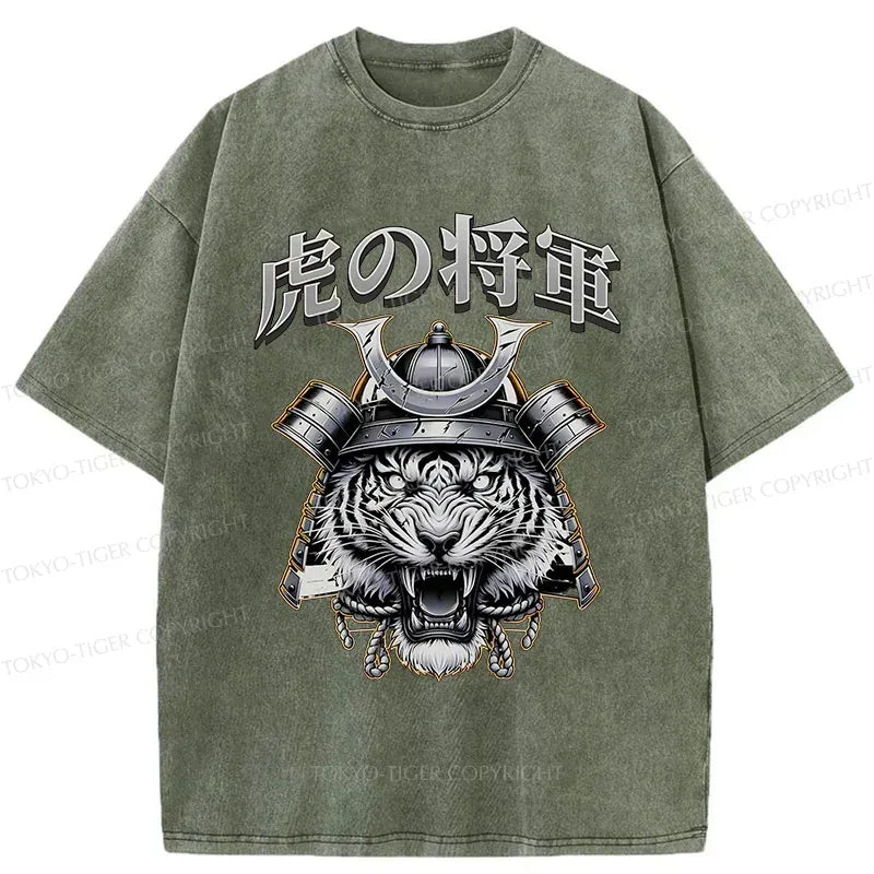 Vintage Ukiyo-e Tiger General Tee Gift for Him