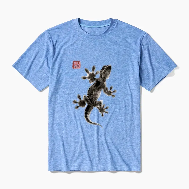 Asian Ink Gecko T-Shirt Gift Idea