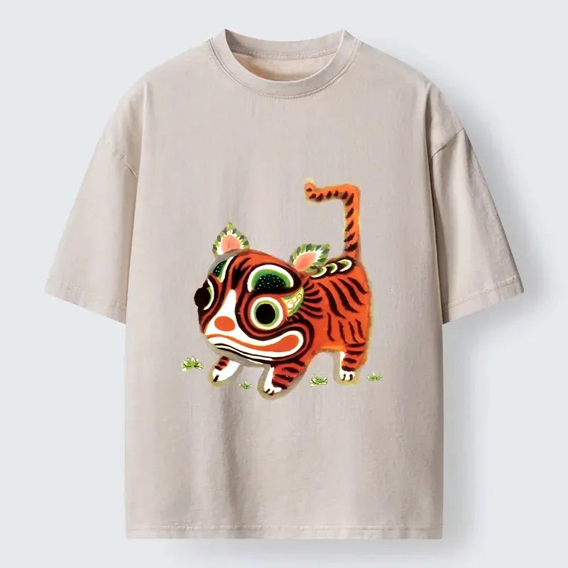 Kyoto-Lion Unisex Cotton Tee Free Shipping