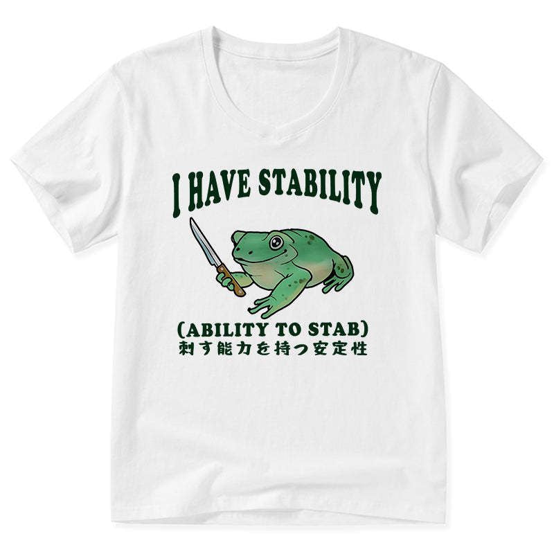 mentally stable frog shirt trending gift