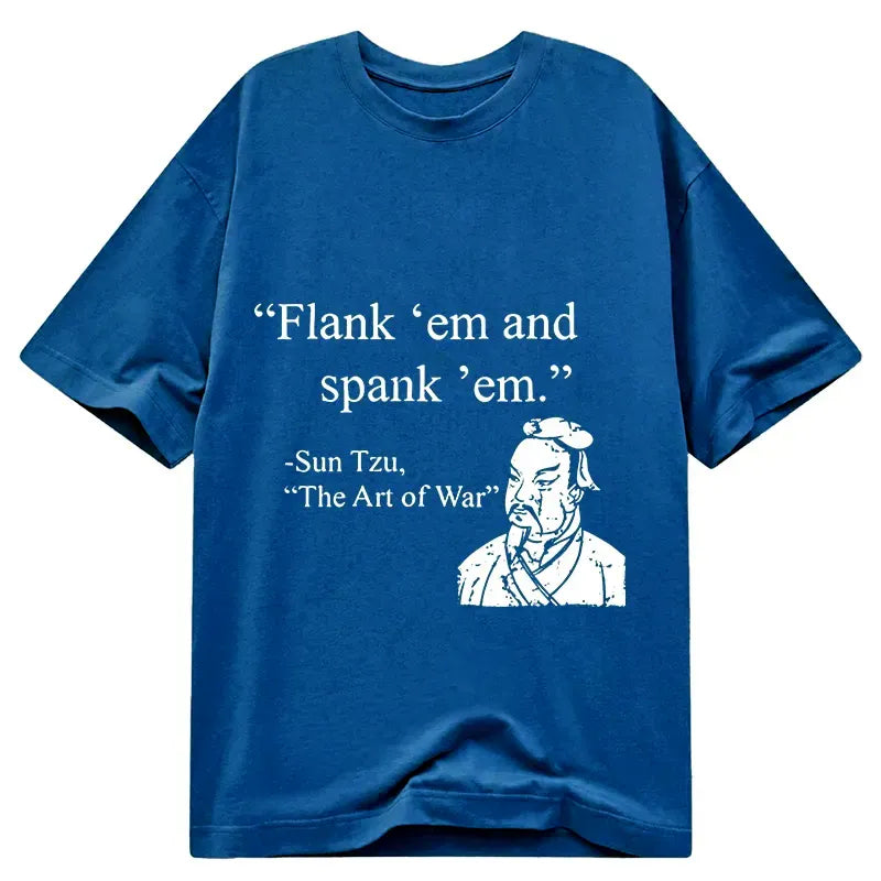 Kyoto-Lion The Art Of War Funny Classic T-Shirt