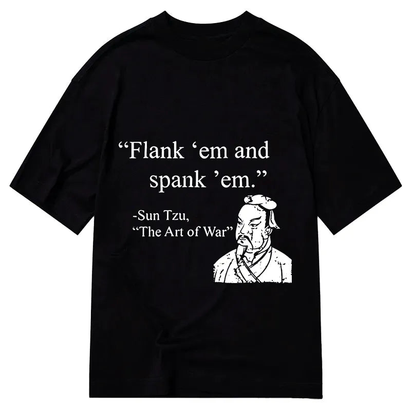 Kyoto-Lion The Art Of War Funny Classic T-Shirt