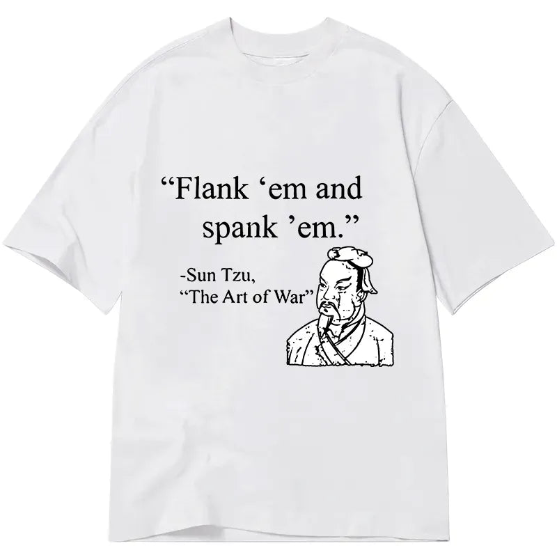 Kyoto-Lion The Art Of War Funny Classic T-Shirt