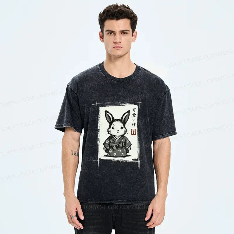 Vintage Washed Kyoto Lion T-Shirt on Sale