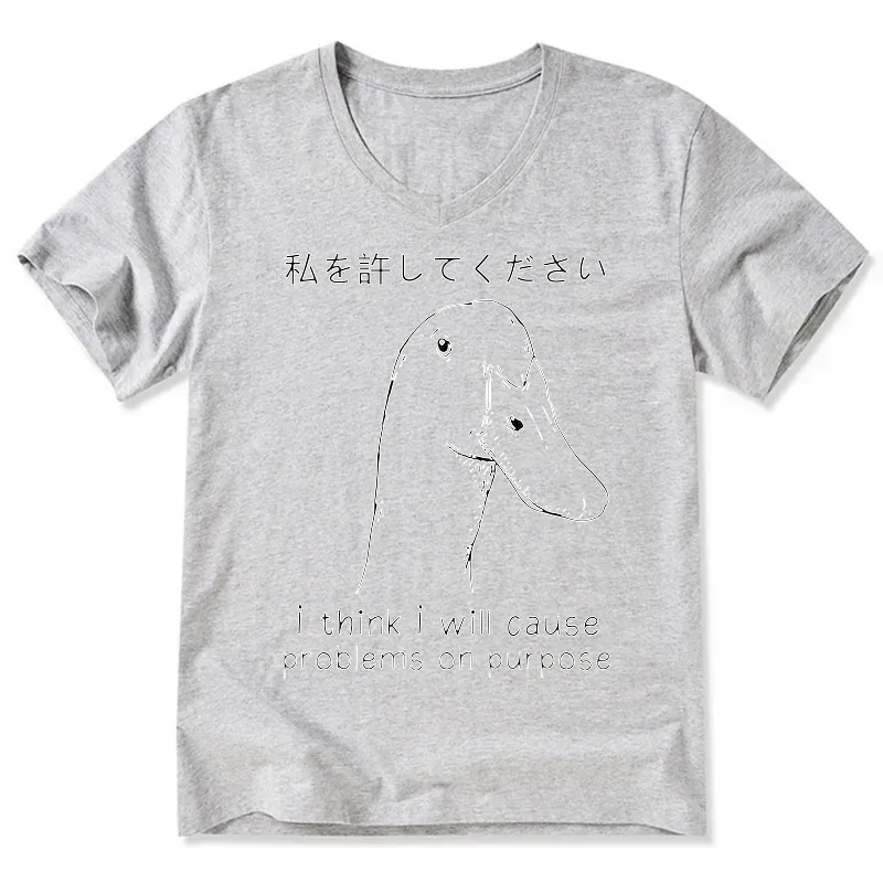 comfortable unisex cotton v neck shirt