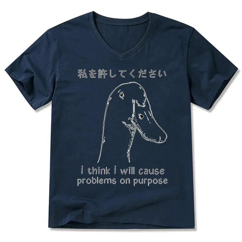 comfortable unisex cotton v neck shirt