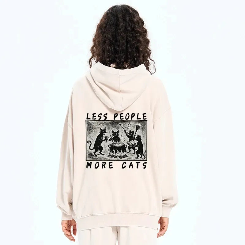 Kyoto-Lion Cat Sacrifice Ceremony Washed Zip Hoodie
