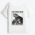 Kyoto-Lion Turtle Meme T-Shirt for Women